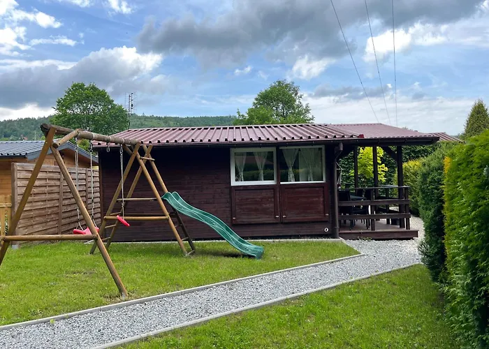 بيت للعطل Na Brodku Międzybrodzie Bialskie